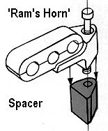 00 R Horizontal Kit w/rams Horn Spacers Regular Horizontal Kit