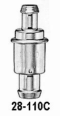 00 28-110B 3/8 Hose End ¾ dia end for valve cover grommet or custom