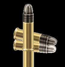 well suited for sport shooting Quiet and soft recoil Absolutely reliable Lead bullet, 1.