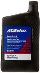 AUTO TRAK II Synthetic transfer case fluid with high shear stability and oxidation resistance RAPIDFIRE Built for quicker throttle response and smoother