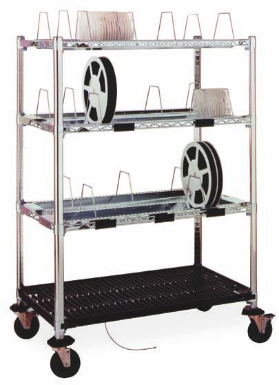 MetroMax Q ESD SMT Reel Storage* Store and identify your valuable SMT Reel inventory with this flexible and versatile system.