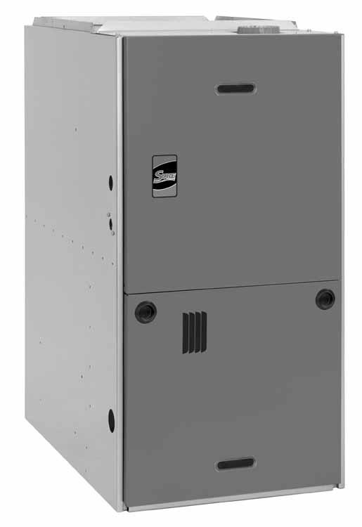 Insulated blower compartment, a two stage gas valve and a specially designed two speed draft inducer motor make it one of the quietest furnaces on the market today. Pre-paint galvanized steel cabinet.