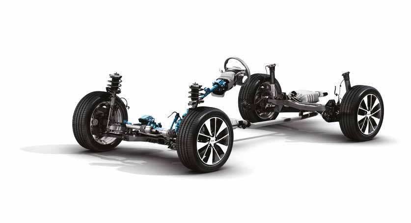 Driving Dynamics Re-engineered for an even smoother ride and more responsive maneuvers, the chassis allows you to maintain full control no matter the conditions on the road.