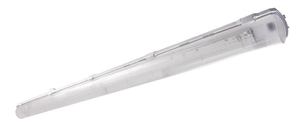 Body made of aluminium profile and available in all RAL colours This luminaire can be mounted directly to the ceiling and connected in long lighting lines.