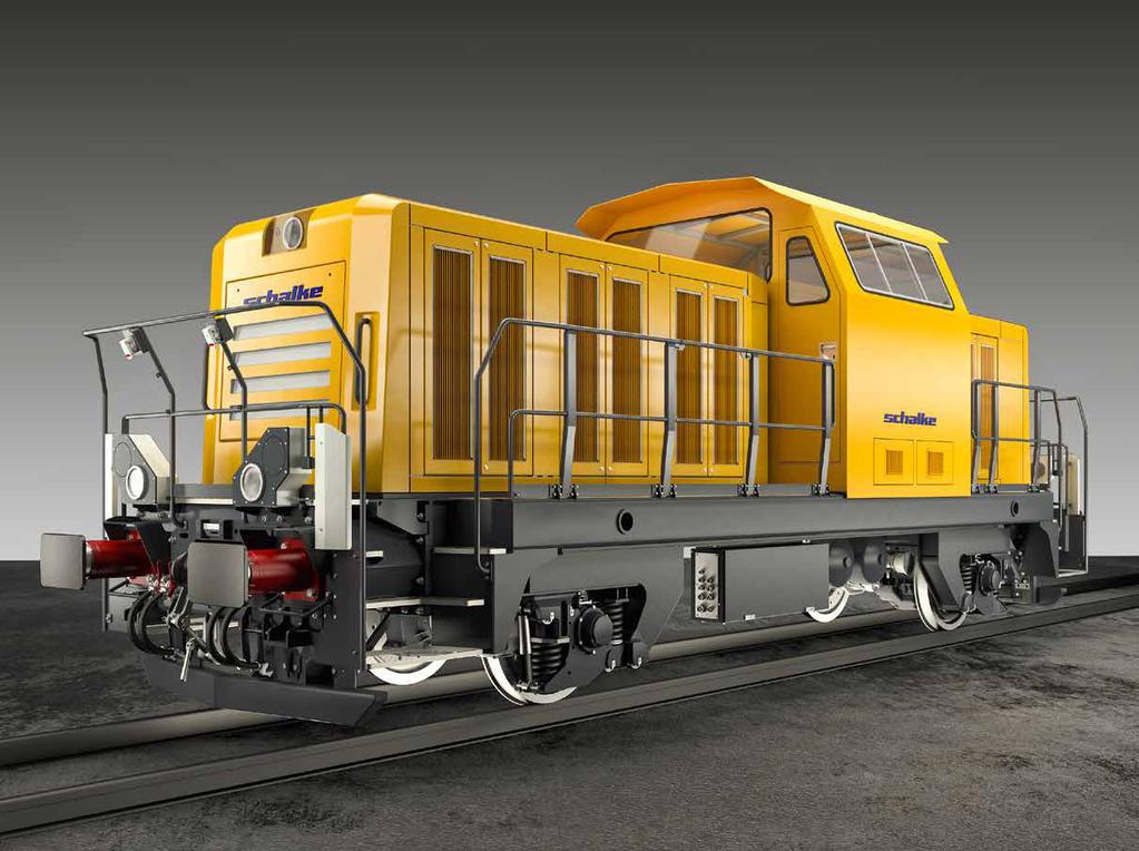 MMT-S-4-BDE MODULAR SHUNTING LOCOMOTIVE FOR INDUSTRIAL AND PORT USE Efficient logistical processes and the smooth distribution of goods in industry, freight depots and ports as well as compliance
