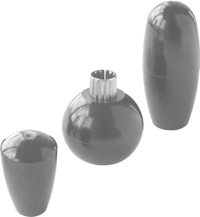 STAR Ball Knobs, Knob and Lever Type Handles Product Overview Star Ball Knobs, Knob and Lever Type Handles for mounting with STAR Tolerance Rings onto commercially available drawn shafts or
