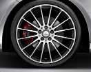 0 J x 18 19-inch AMG Multi-Spoke Alloy Wheels in Black with High-Sheen finish j Included with WhiteArt Edition (PEK) 18-inch AMG 10 Spoke