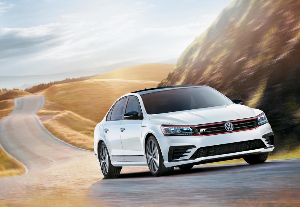More get-up-and-whoa. The Passat GT is perfect if you re looking for more excitement when you re out and about. A powerful V6 is standard along with a host of performance features.