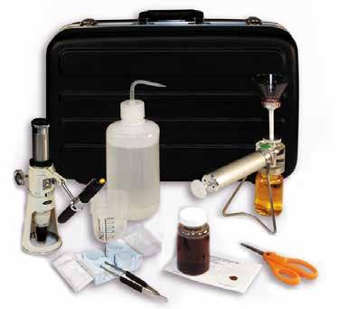 Portable Fluid Analysis Kit Portable Fluid Analysis Kit FLUID ANALYSIS Fluid analysis is a snapshot of what is happening inside your equipment.