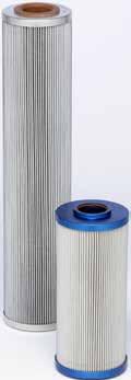 LOW PRESSURE FILTERS WL16 Max Flow: 1 gpm (38 lpm) WL16 Components High-Performance DT Filter Choices Media ß x(c) = 1 Length Donaldson Comments Type Rating based on ISO 16889 in mm Part No.
