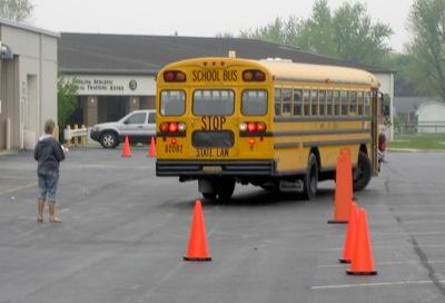 31 10.7 - Special Safety Considerations 10.7.1 - Strobe Lights 1) Some school buses are equipped with roof- mounted, white strobe lights.