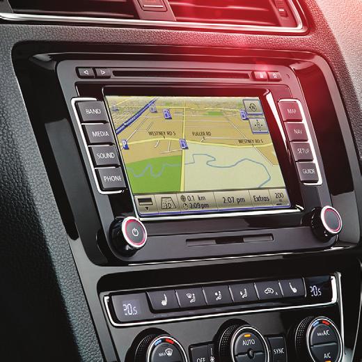 Available RNS 510 touch screen navigation system When a car s this much fun to drive, you may not mind getting lost.