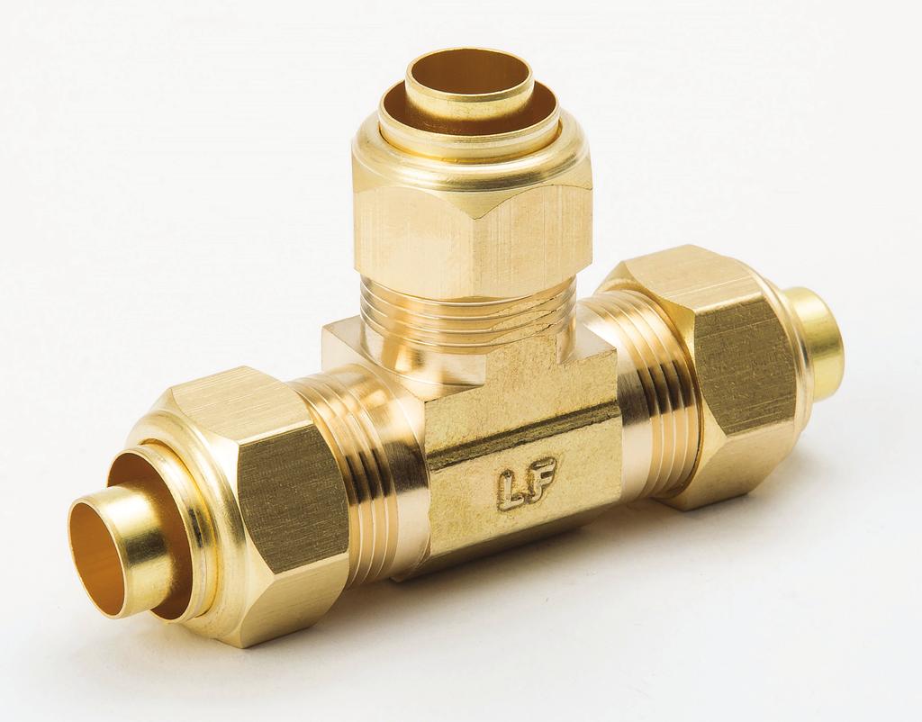Compression The B&K Compression Fittings are excellent for use with potable water, instrumentation hydraulic and pneumatic systems.