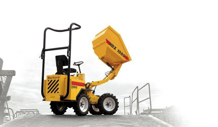 59 metre reach allows for high discharge of up to 1 tonne into skips and small lorries Choose from three different