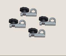 Accessory Kits Sliding Cargo Anchor Kit This set of 4 adjustable anchors turns the Pick-up Trak on the bed rail of a pick-up into a