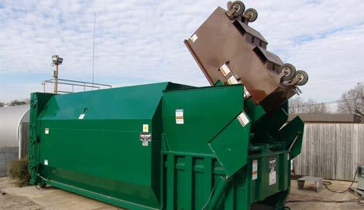 RJ-250SC Series Compactors Medical centers generally require a high degree of security and sanitation. The RJ-250SC provides both. Waste is safely stored out of reach of scavengers.