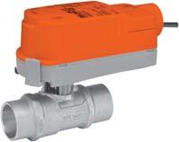 6 ¾ 20 Z3075QS-J *Maximum flow. Max value can be field adjusted, see actuator instructions.