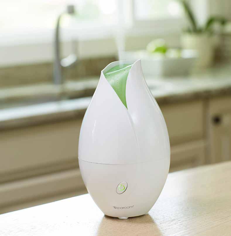 TulipMist ULTRASONIC ESSENTIAL OIL DIFFUSER Suggested Retail $30.
