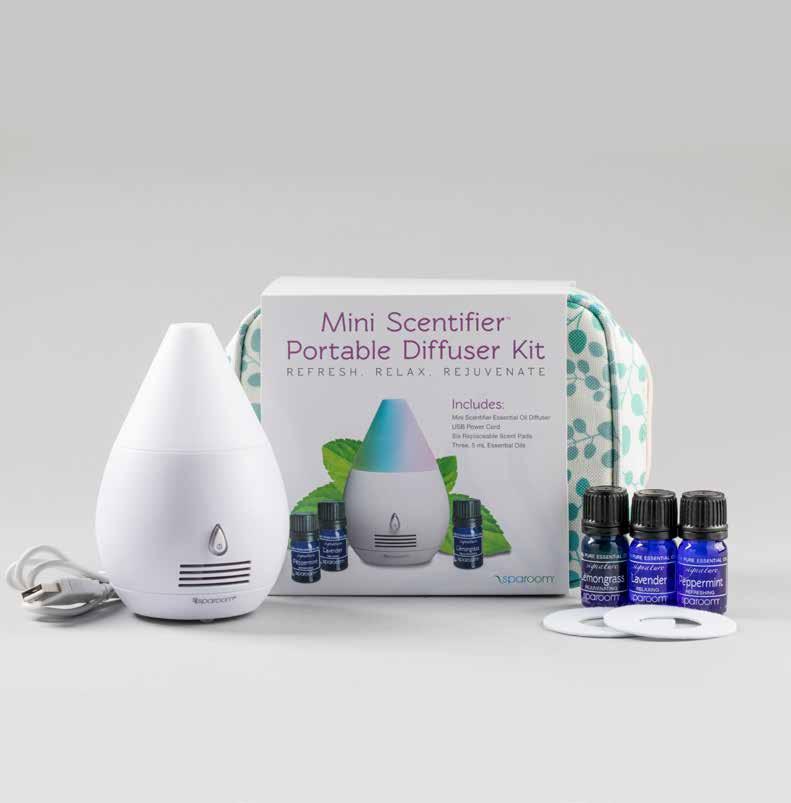 Mini Scentifier Portable Diffuser Kit REFRESH, RELAX, REJUVENATE. Suggested Retail $30.00 Enjoy aromatherapy wherever you are and whenever you want with this convenient portable diffuser kit.