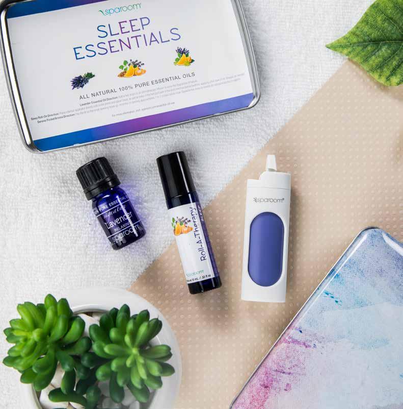 Sleep Essentials ESSENTIAL OIL ACCESSORY PACK WITH TRAVEL TIN Suggested Retail $20.