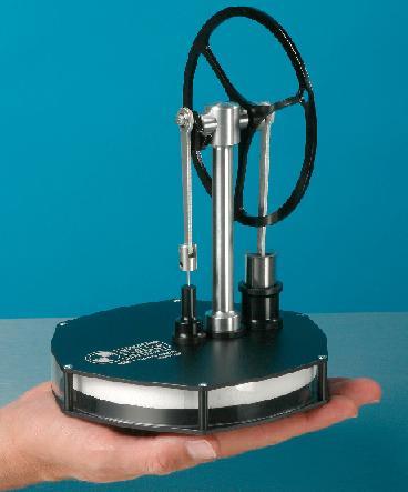 The most usual configuration is a Gamma type Stirling engine with large diameter displacer, with no regenerator. In some cases the displacer is made of foam and provides partial regeneration.