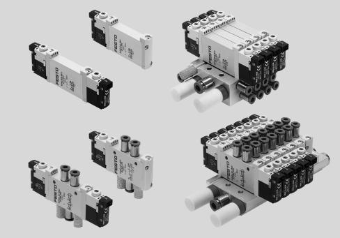 -V- New VUVG-LK, VUVG-BK Solenoid valves VUVG Key features Innovative Versatile Reliable Easy to install Can be set to internal or external pilot air supply for manifolds with sub-base valves