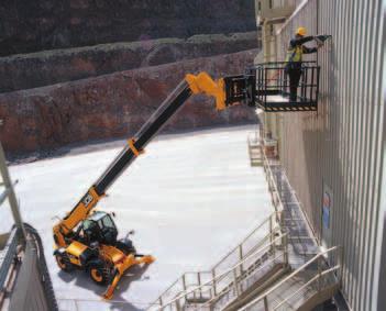 Smooth, precise, versatile Working at height has never been so easy When you need to get your people up to inaccessible areas, you need a combination of flexibility and safety; you need a JCB aerial