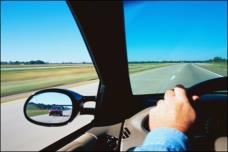 Defensive Driving Techniques Check your mirrors every 5 to 8 seconds. When you are stopped at a light, allow a car length between you and the car in front of you, approximately 15 to 20 feet.