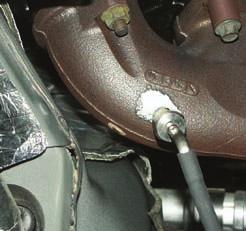 INSTALLATION IMPORTANT: At least one Pyrometer Probe is required for OutLook installation. PRE-TURBO MOUNT: 1.