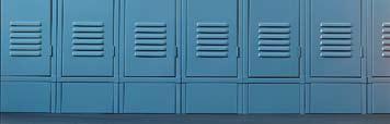 Locker Accessory Specifications CLOSED BASES: Provide 1 gauge closed metal front and end bases on knocked down lockers having legs Front bases shall be installed between legs without overlap or