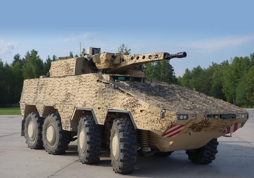 Boxer Combat Reconnaissance Vehicle THE BOXER COMBAT RECONNAISSANCE VEHICLE (CRV) proposed by Rheinmetall to meet the Australian Army s Mounted Combat Reconnaissance Capability requirement under