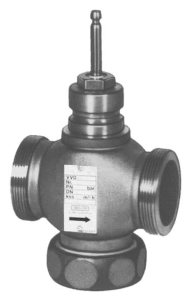 Use For use in heating and domestic water systems as well as in ventilating and air conditioning systems as a control or safety shutoff valve as per DIN 32730. For open and closed circuits.