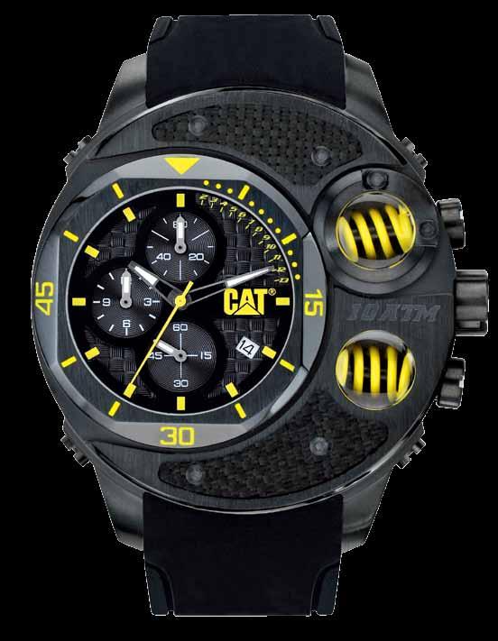 Each Cat watch encompasses cutting edge design and high functionality to offer a solid performance in a variety of active situations.