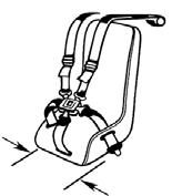 the anchor bracket. The double pretensioner enables also the sequencing of the two pretensioners according to the type of impact and position of the seat occupant.