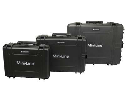 Cables, Converters, Cases Carry Cases For Mini-Line Grade and Slope Control System Mini-Line Grade and Slope Control System is designed to be easily disconnected and dismantled from the machine, and