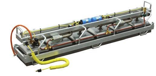 is applied to the circuit. The built-in Constant Spark Box will produce sparks continuously during operation to re-ignite the gas on flame blow out. The Joint Heater includes power lead and gas hose.