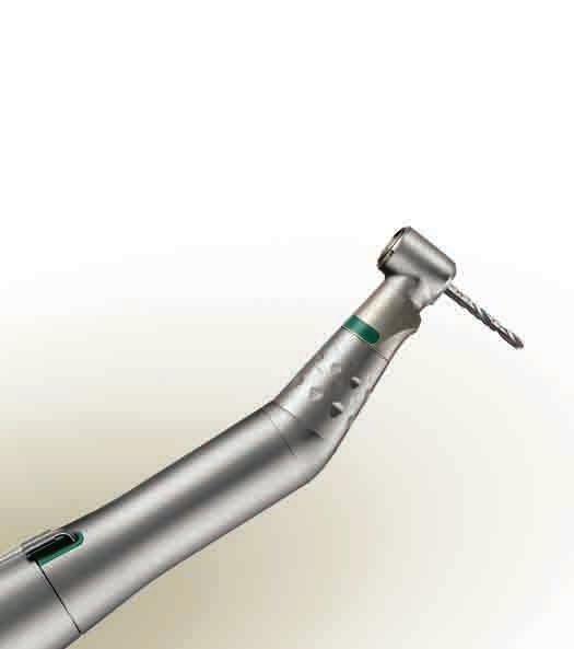 IMPLANTOLOGY INSTRUMENTS Thanks to the outstanding ergonomic design of the new Bien-Air 20:1 L implantology contra-angle, the word «comfort» takes on a whole new meaning.