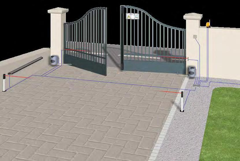 Fast Articulated Arm The quickest and easiest way to automate your gates... 190mm MIN 200mm MAX 24V DC Motor for intensive use 1m 300kg 1.5m 250kg 215kg 2.