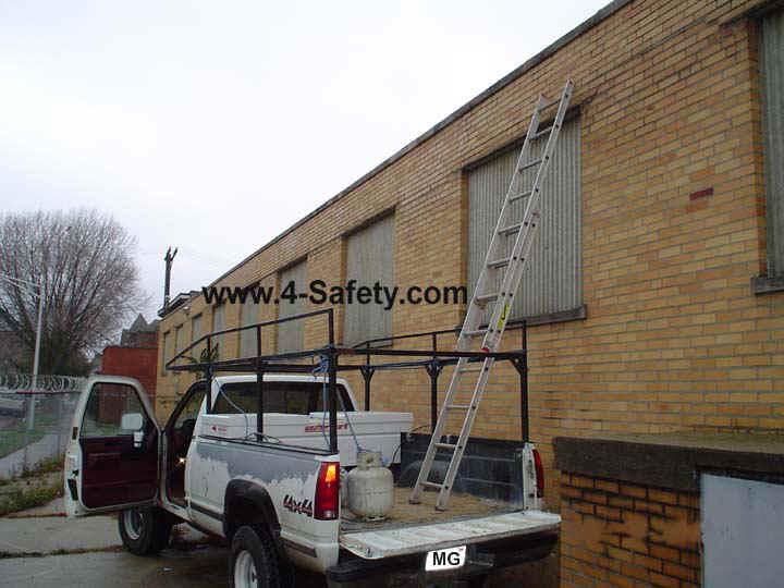 Controlling Hazards Set Up When portable ladders are used for access to an upper landing surface, the ladder side rails shall extend at least 3 feet above the upper landing surface; No