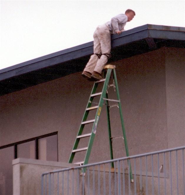 An Approved Ladder A ladder must be long enough for any use you may have for