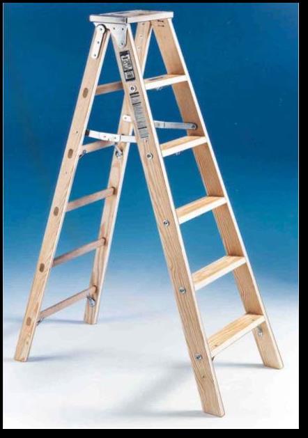 Ladder Selection Choosing the proper ladder: Use ladders for their designed purpose. Read and follow all manufacturer instructions and warnings!