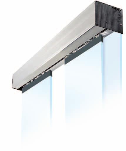 DOOR OPENER DOOR For sliding doors up to 100 kg Features: commercial use emergency operation with integrated backup battery pack suitable for single leaf or bi-parting sliding doors max.
