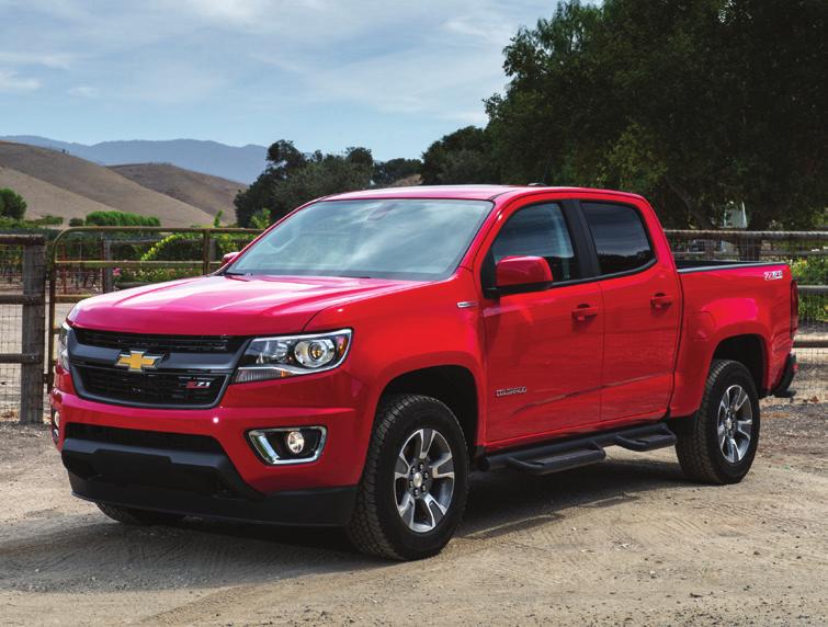 Getting to Know Your 2017 Colorado www.chevrolet.com Review this Quick Reference Guide for an overview of some important features in your Chevrolet Colorado.