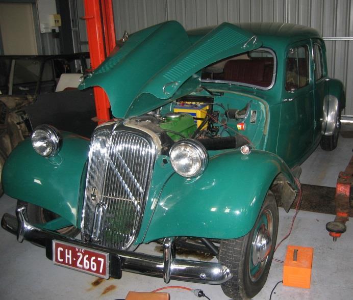 SO YOU HAVE BOUGHT A TRACTION by Rob Little The following article s purpose is to inform traction owners both old and new to the best ways of keeping their cars in the best condition, settings and