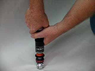 Rebound Damping Soft setting Hard setting This is the damping applied when the shock is rebounding or extending.