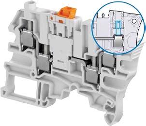 ZS6-S-4S-T screw clamp terminal blocks Disconnect with blade - with test socket screws 6 mm 0.