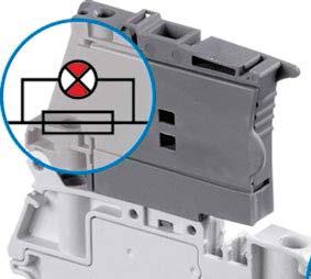 All terminal blocks complies with the latest evolution of the international standards IEC 60947-7- ( Ancillary equipment safety requirements for fuse terminal blocks.