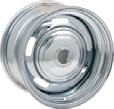 These reproduction wheels are available in a 6 x 5-1/2" pattern for pre-1971 or a dual bolt pattern of 5 x 5" and 5 x 5-1/2" bolt pattern for later trucks and a variety of sizes to fit your specific