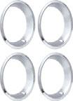 Rally Wheel Trim Rings TR3015 Stainless Steel Round Lip Trim Rings Excellent quality reproduction wheel trim rings. Classic Industries offers Rally wheel trim rings at a greatly reduced price.
