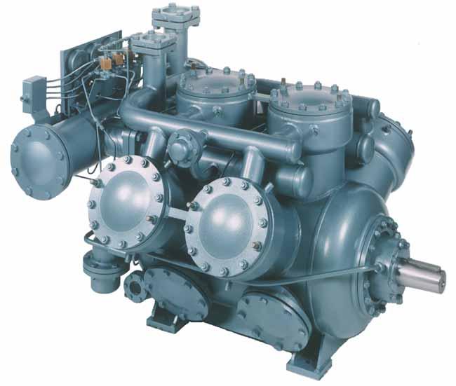 Reciprocating Compressors for industrial refrigeration Series Grasso 11 Parts List (PL)